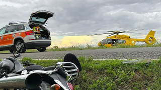 Valenza - Scontro tra moto e auto a Valenza, grave un uomo trasportato in elisoccorso al CTO